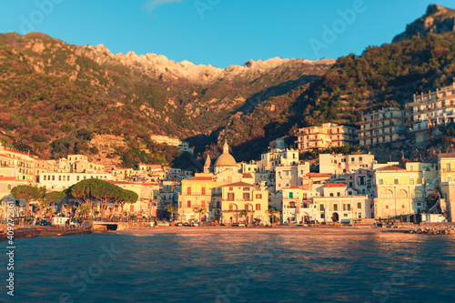 Village of Cetara in Amalfi Coast Italy
