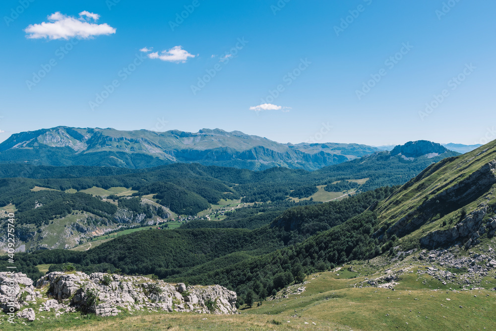 Fototapeta premium landscape with mountains