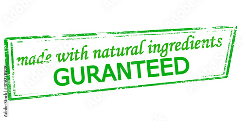 Made with natural ingredients