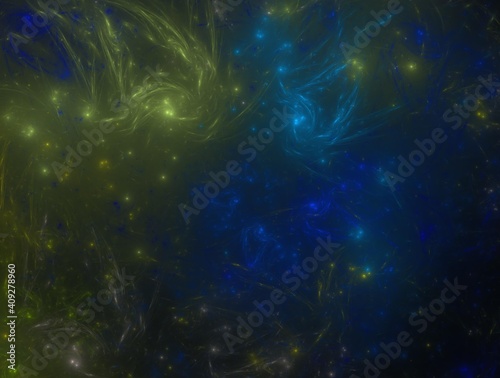 Imaginatory fractal background Image