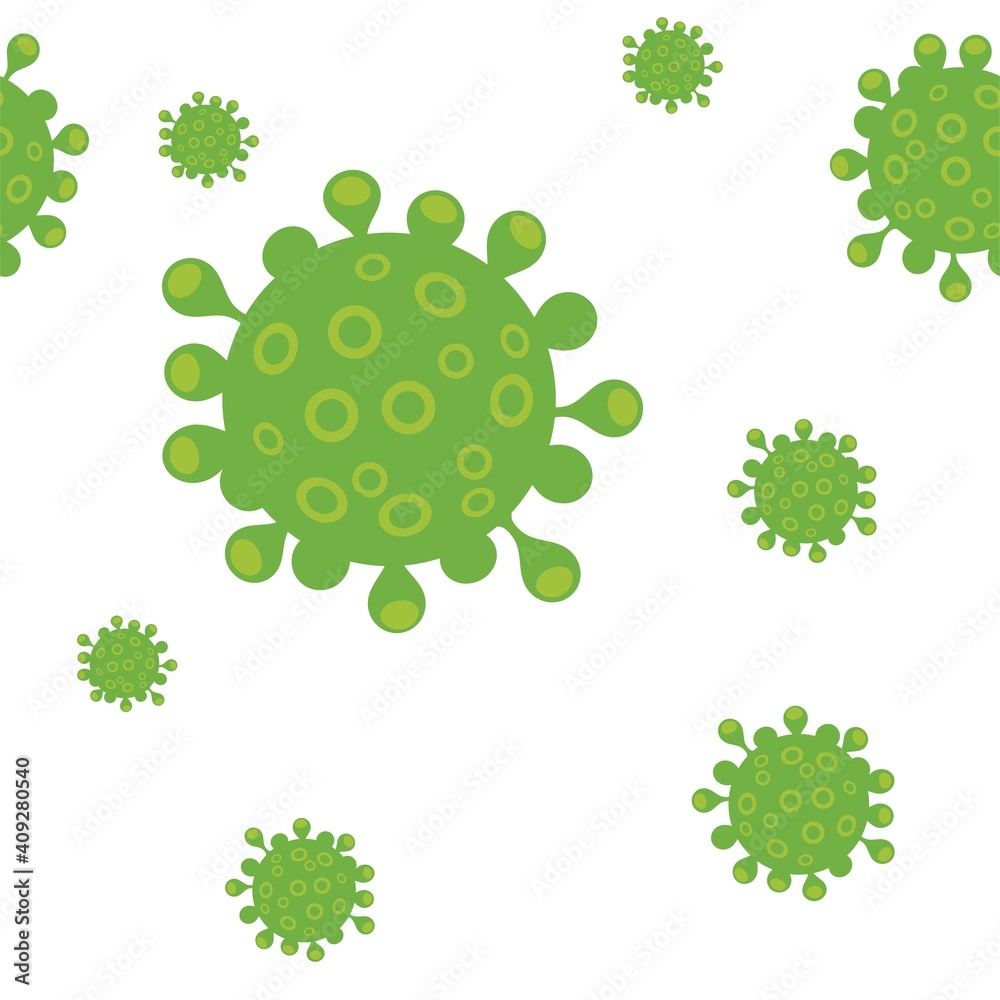 vector virus and microbe infection abstract symbols