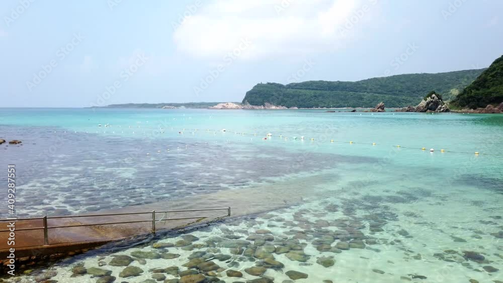 頓泊海水浴場 五島列島 福江島 長崎県 頓泊海水浴場 五島列島 福江島 長崎県