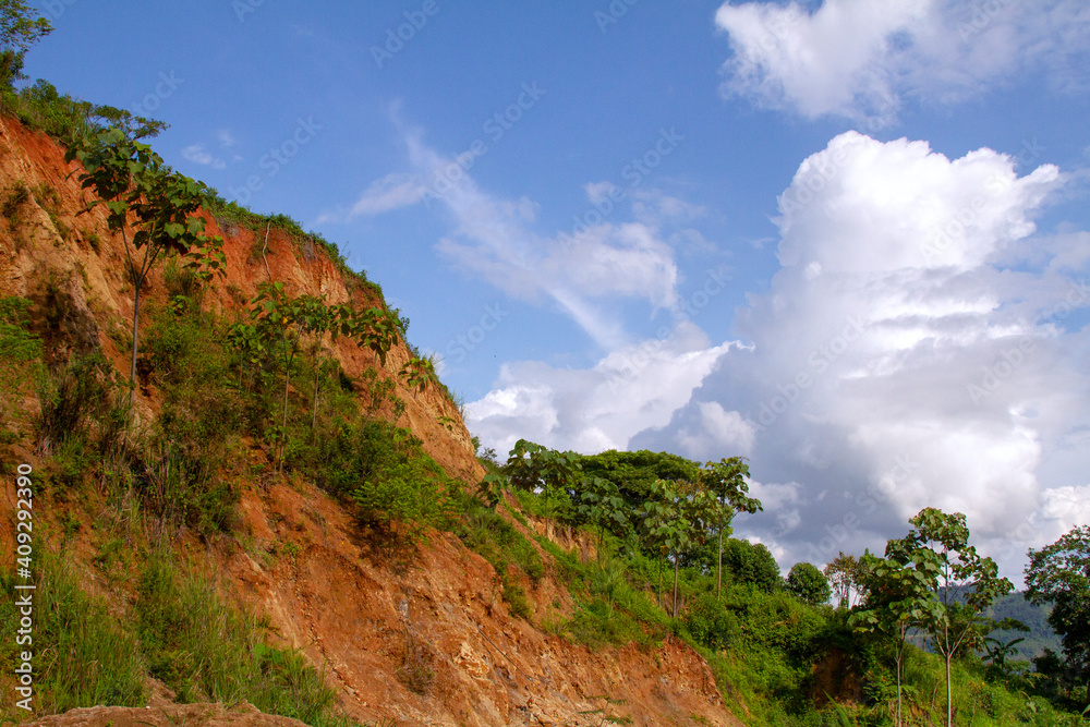 clouds over the mountain clouds over the mountain
