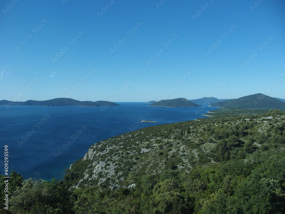 View  towards the Kornaten Islands, Croatia