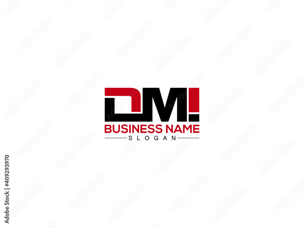 DMI Letter and templates design For Your Business vector de Stock ...