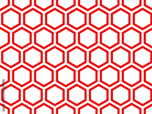 亀甲　日本　伝統　文様　シームレス　ハニカム　六角