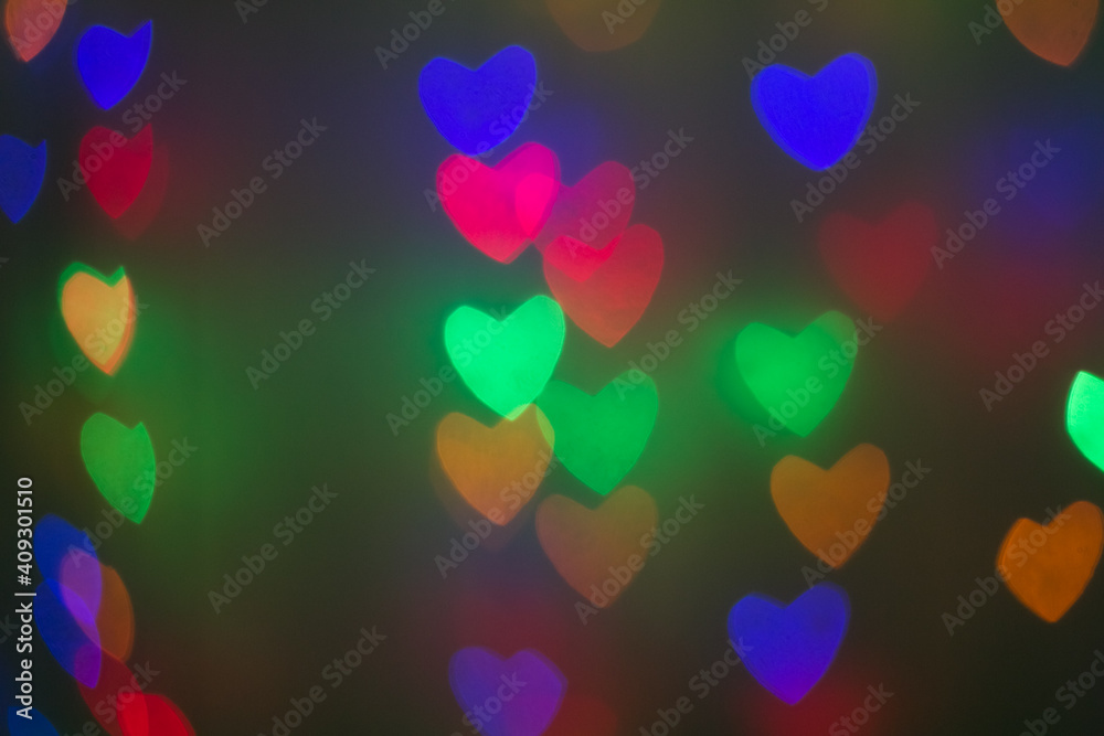 heart, bokeh, flashlights, neon lights, love heart, bokeh, flashlights, neon lights, love