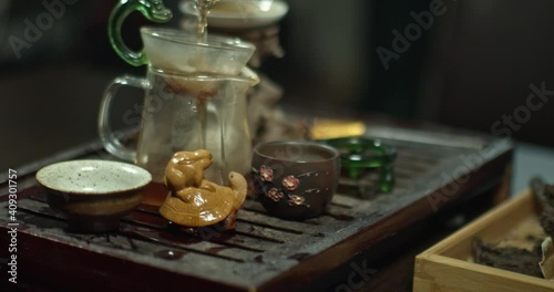 chines tea ceremony at home