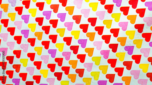 Abstract heart background. Concept love.