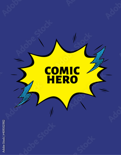 Comic Hero Text