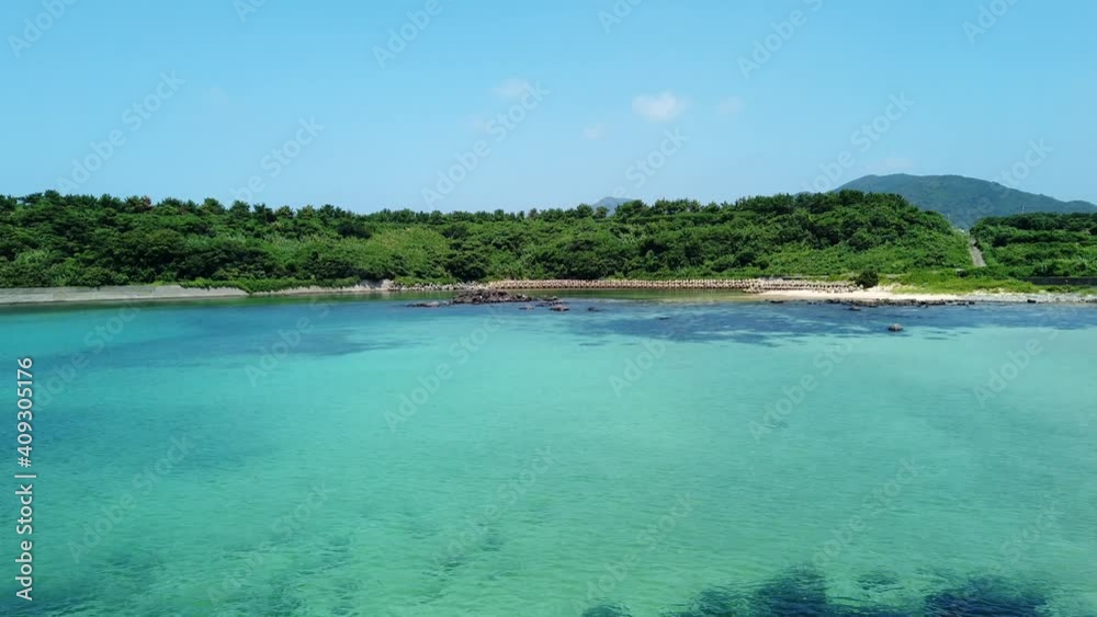 浜田海水浴場 五島列島 福江島 長崎県 浜田海水浴場 五島列島 福江島 長崎県