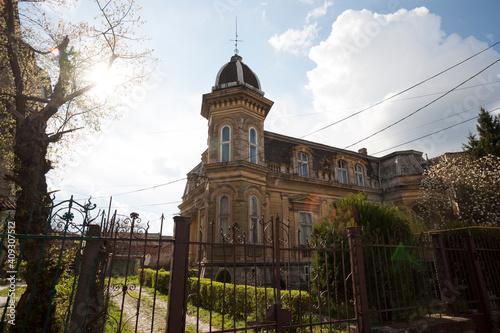 Old historycal building in Timisoara, butiful architecture photo