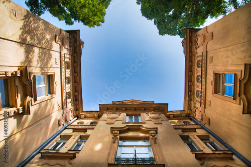 Photography Bratislava downtown is full of historical buildings built in neoclassical style