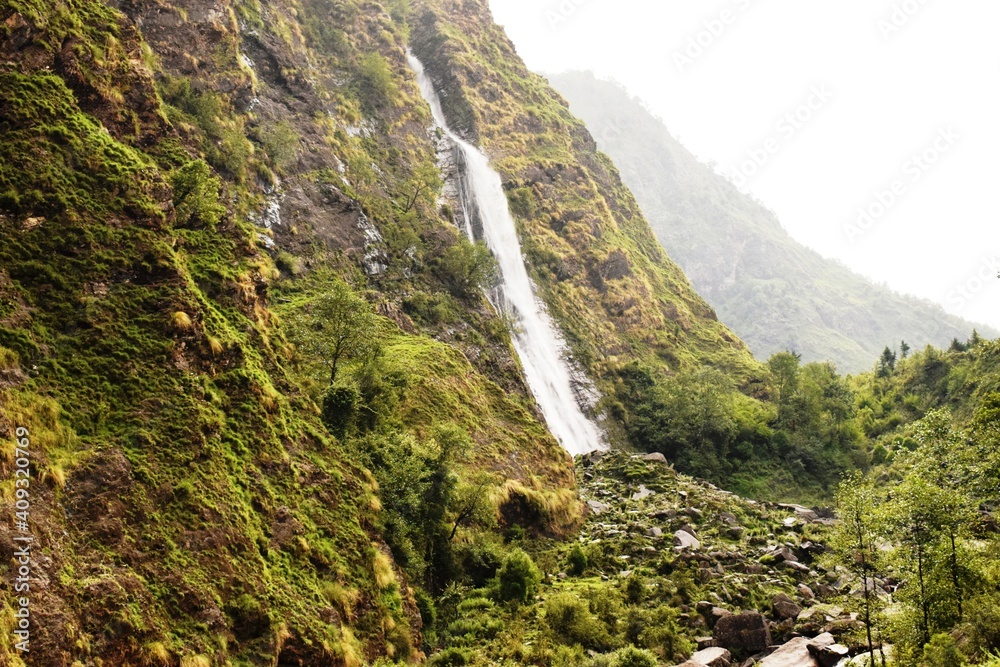 birthi waterfall cascade