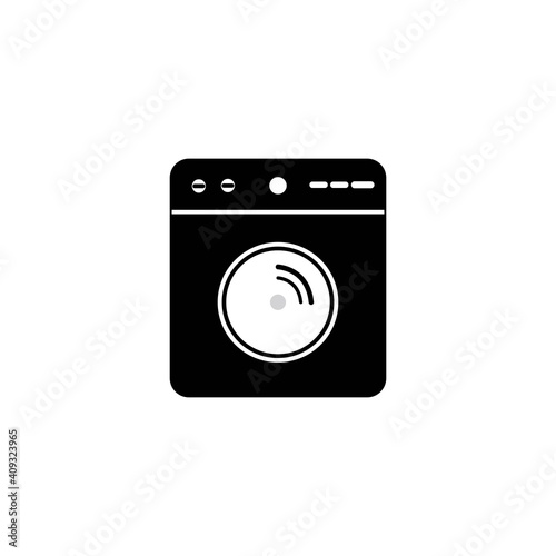 washing machine icon logo