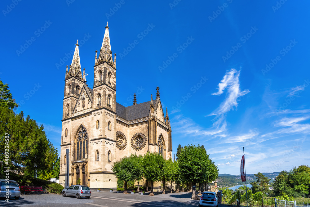Wallfahrtskirche Sankt Apollinaris, Remagen, Rheinland-Pfalz, Deutschland 