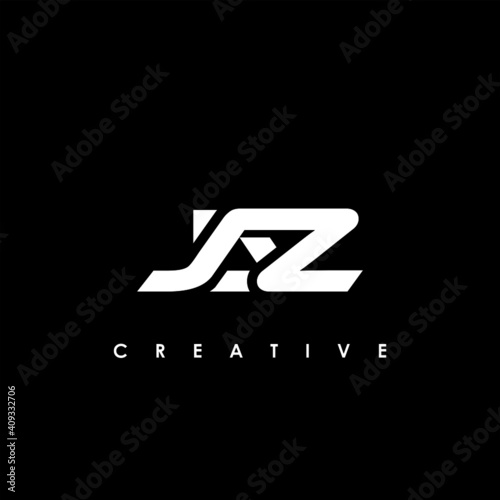 JAZ Letter Initial Logo Design Template Vector Illustration