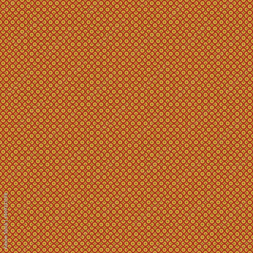 Fototapeta premium Abstract Geometric Pattern generative computational art illustration