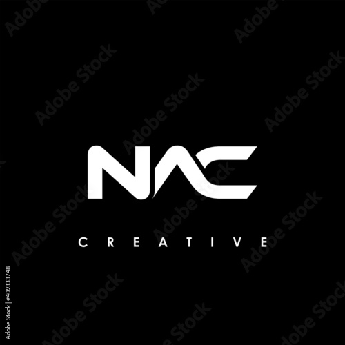 NAC Letter Initial Logo Design Template Vector Illustration photo