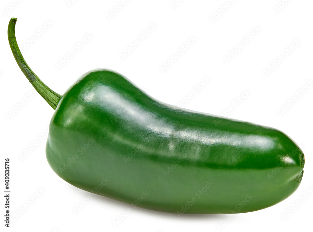 Jalapeno chili peppers isolated on white background Capsicum annuum fruits. clipping path Jalapeno chili peppers isolated on white background Capsicum annuum fruits. clipping path