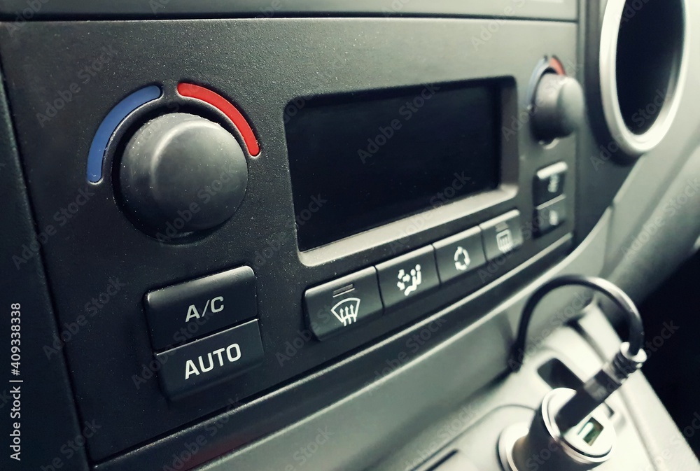 Car air conditioning buttons