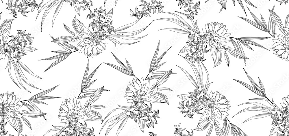 seamless floral pattern seamless floral pattern