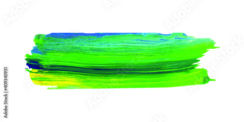 Scratches of paint brush on isolated background. Abstract paint vector illustration