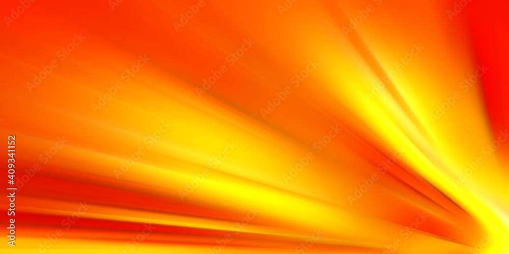 Obraz premium Orange burst of light with light red 