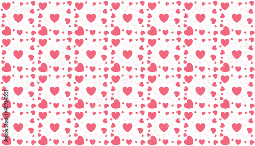 valentine abstract seamless pattern
