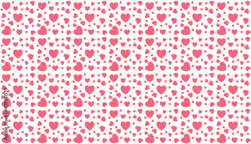 valentine abstract seamless pattern