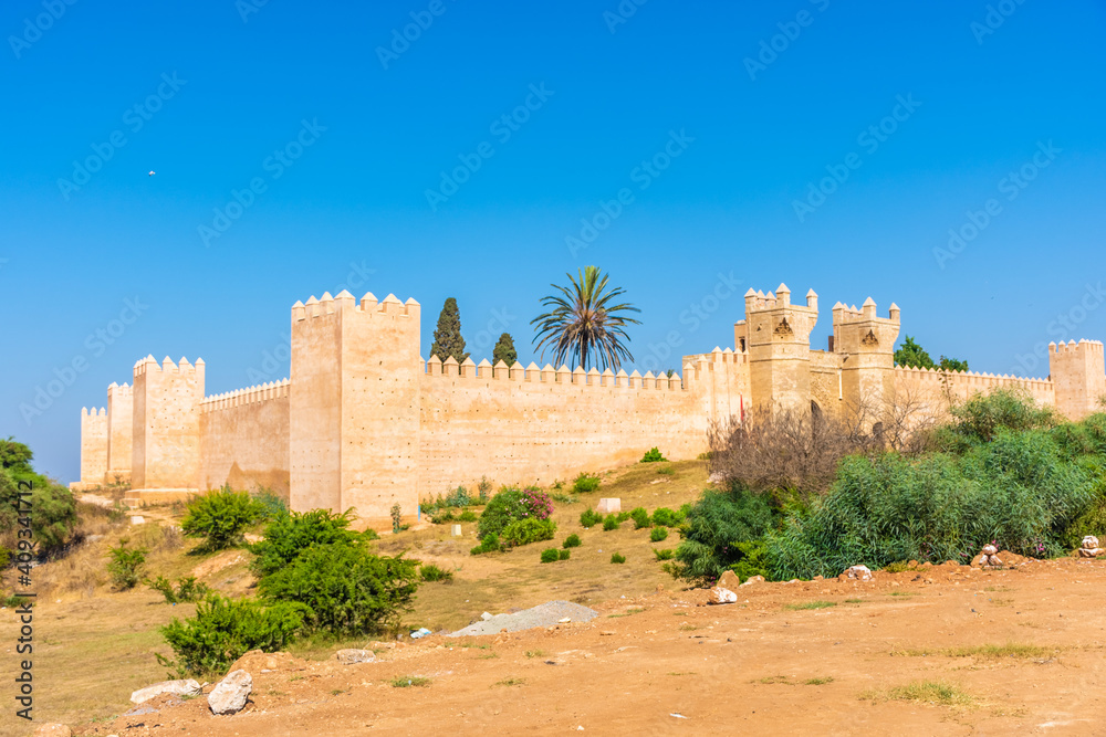 Chella, the castle of Rabat, Morocco
