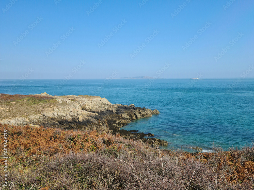 Guernsey Channel Islands, East Coast Cliffs