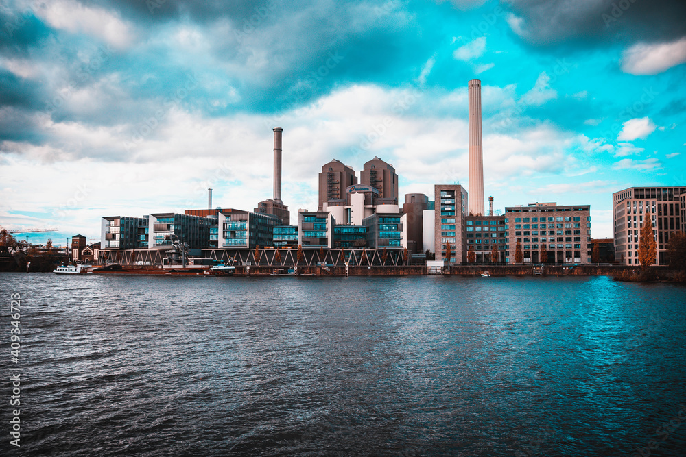 Naklejka premium fabric Frankfurt