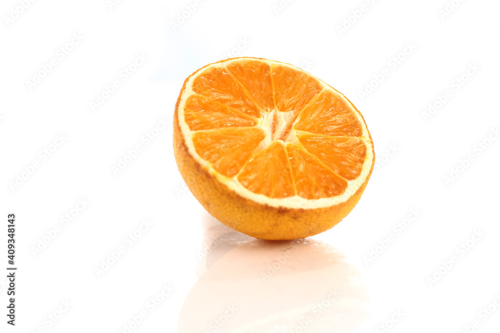 Isolated picture of orange fruit on white background. Isolated picture of orange fruit on white background.
