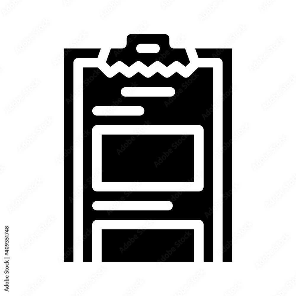 task list of call center glyph icon vector illustration task list of call center glyph icon vector illustration