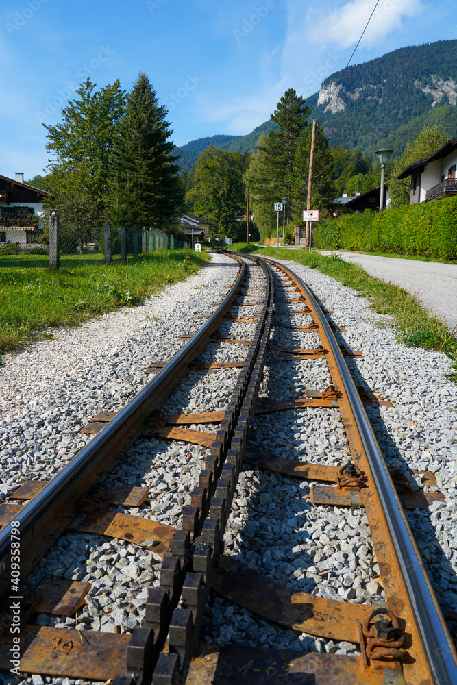 Strecke der Schafbergbahn, Sankt Wolfgang am Wolfgangsee, Austria
