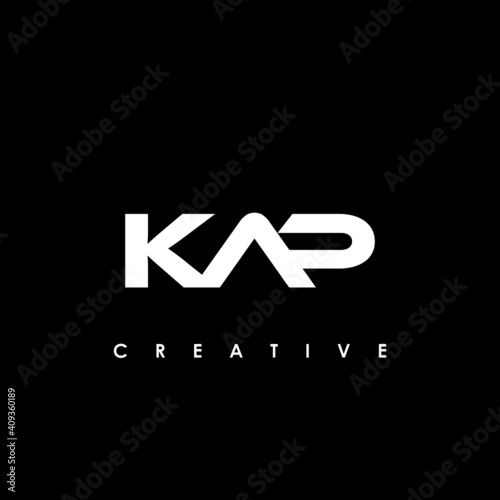 KAP Letter Initial Logo Design Template Vector Illustration photo