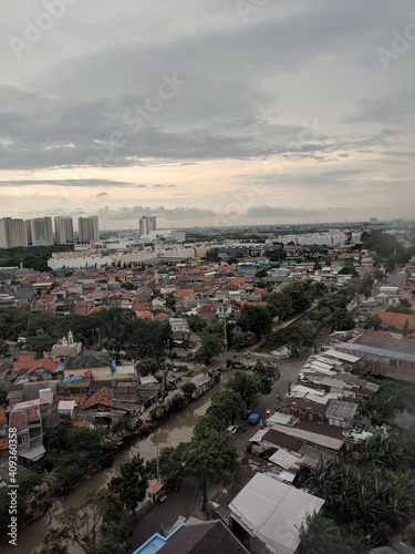 view of the city