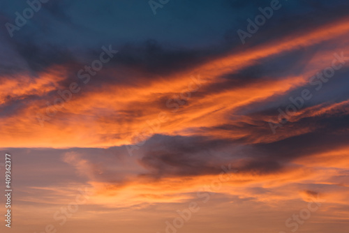 Clouds at sunset © Sergio Garcia