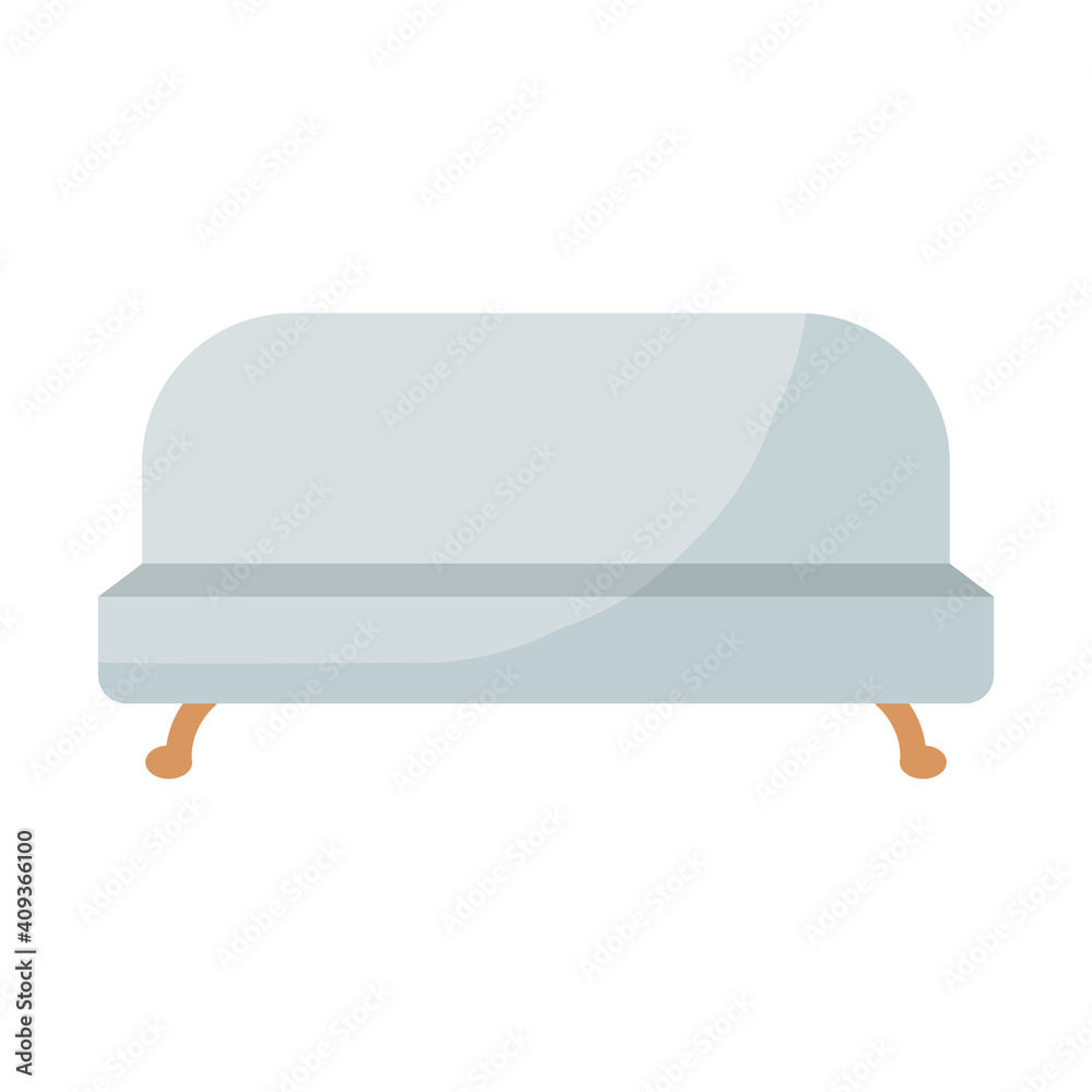 armchair with a gray color armchair with a gray color