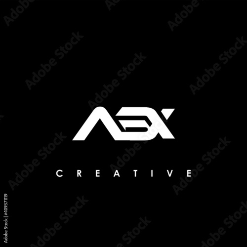 ABX Letter Initial Logo Design Template Vector Illustration