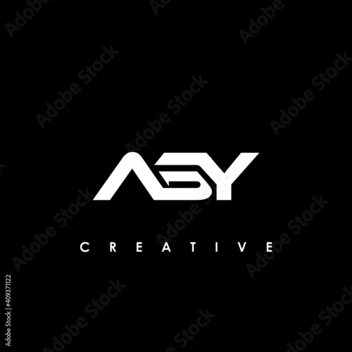ABY Letter Initial Logo Design Template Vector Illustration