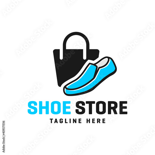 shoe shop modern logo
