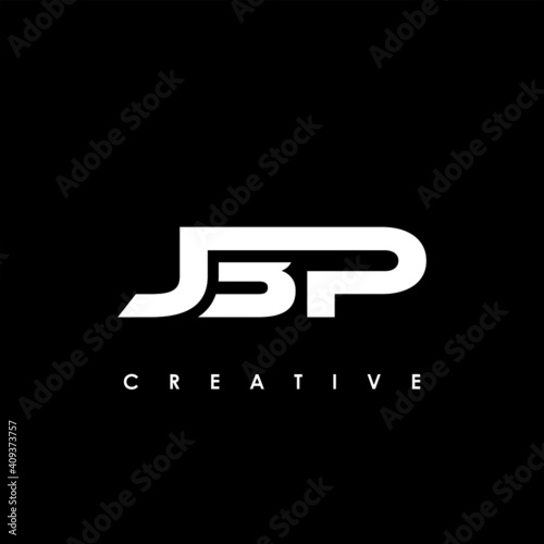 JBP Letter Initial Logo Design Template Vector Illustration