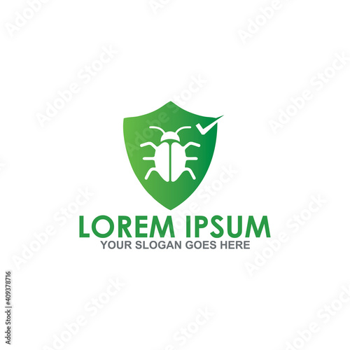 pest control vector , exterminator logo