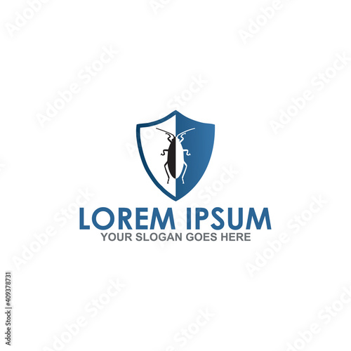 pest control vector , exterminator logo