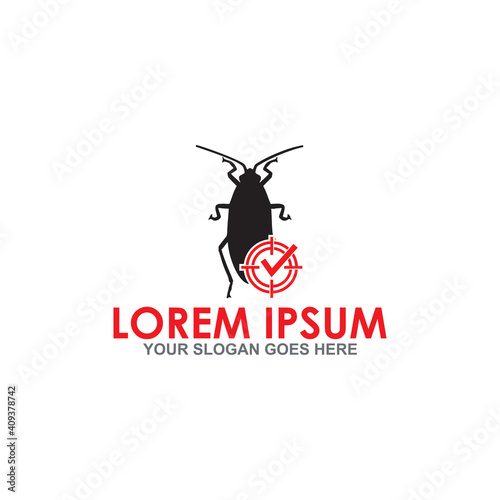pest control vector , exterminator logo