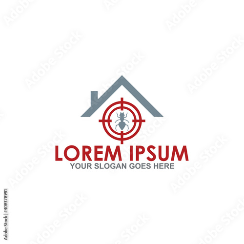 pest control vector , exterminator logo