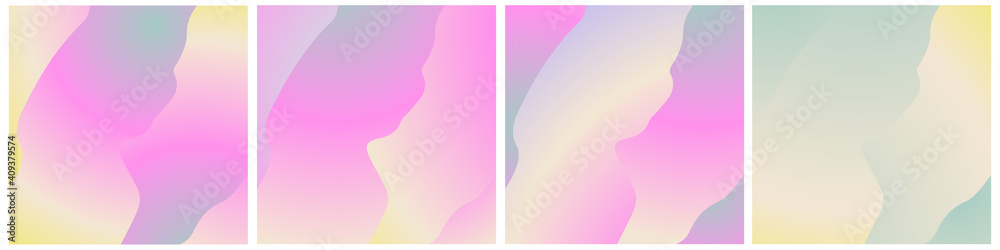 Set of vector gentle pastel simple trendy gradients. 2021 collection of modern colors. Palette for decoration, web design, background, cover, Isolated palettes. Stretching. Pink, lilac, beige, gray. Set of vector gentle pastel simple trendy gradients. 2021 collection of modern colors. Palette for decoration, web design, background, cover, Isolated palettes. Stretching. Pink, lilac, beige, gray.
