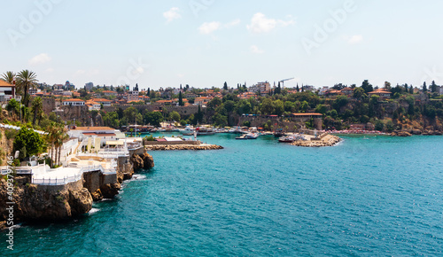 The old town of Kaleici in Antalya, Turkey.(Old City Marina)